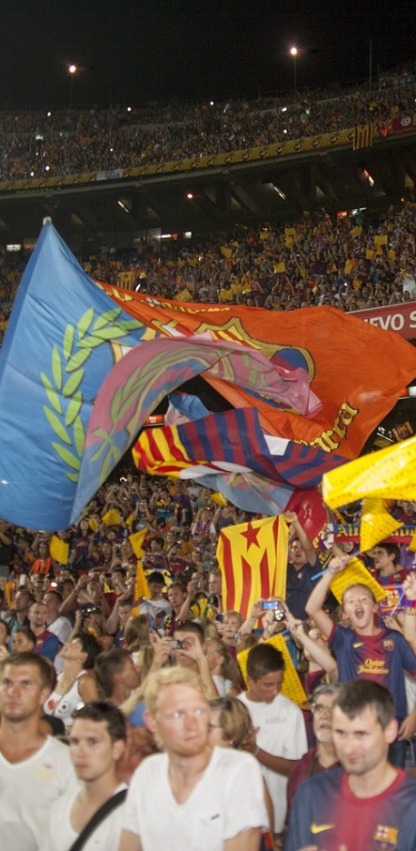FC Barcelona stadium match Fans